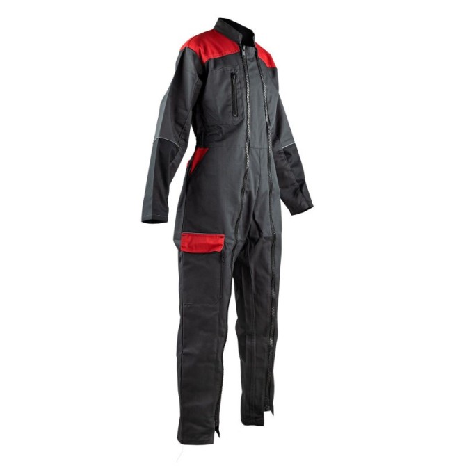 COMBINAISON ELFE GRIS SOMBRE/NOIR/ROUGE