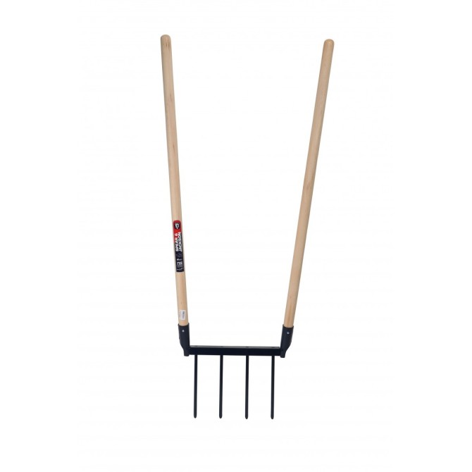 ECO BIOFOURCHE 4 DENTS MANCHE BOIS 100%