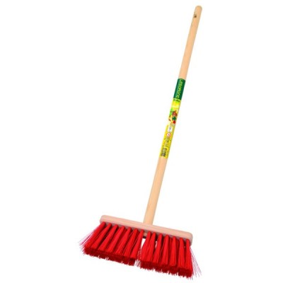 BALAI CANTO PLASTIQUE ENFANT MANCHE BOIS