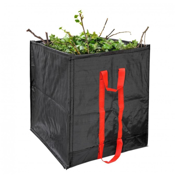 SAC À VÉGÉTAUX PRO 750 L NOIR 4 POIGNÉES