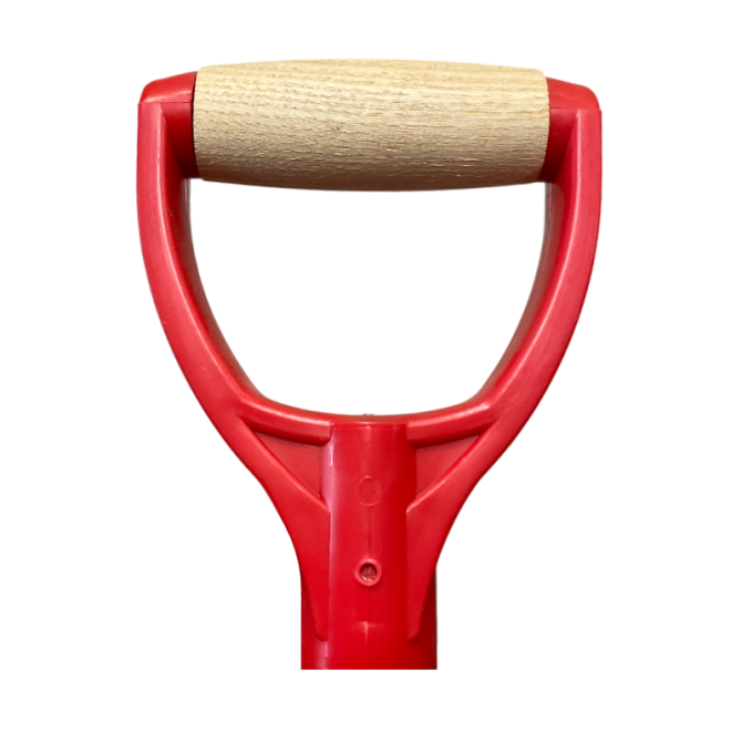 POIGNEE PLASTIQUE ROUGE