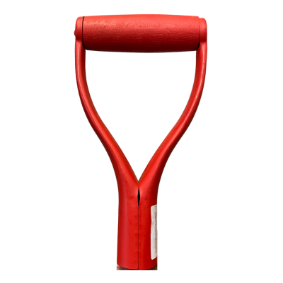 POIGNEE METALIQUE ROUGE BOIS