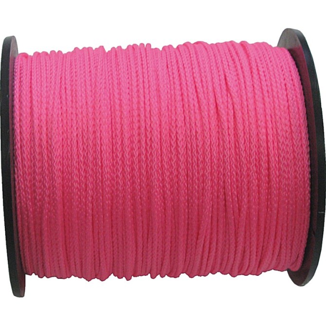 CORDEAU POLYPRO ROSE FLUO