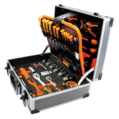 VALISE OUTILS 110 PCES FISCHER DAREX
