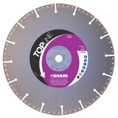 DISQUE DIAMANT ACIER/FONTE