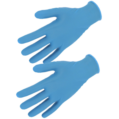 100 GANTS NITRILE BLEU