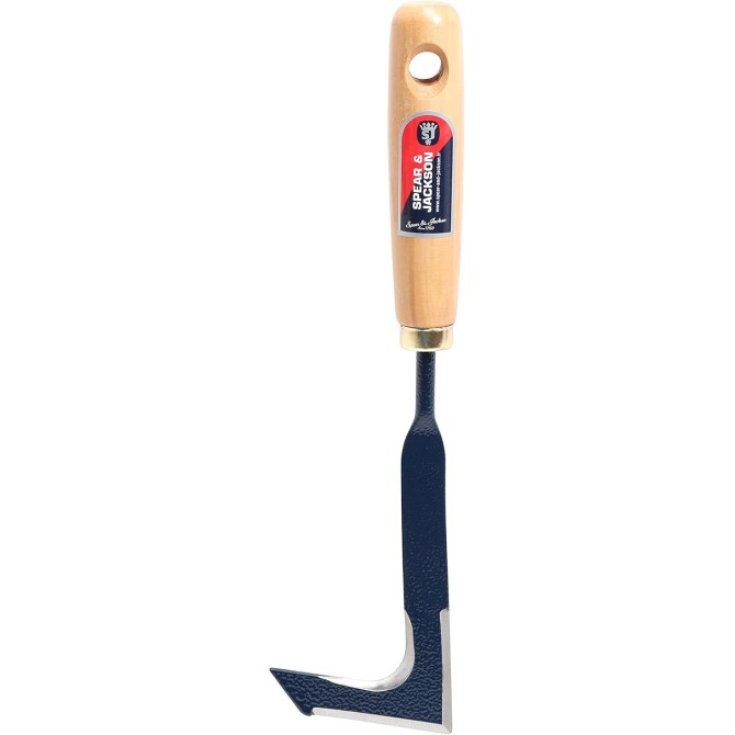 COUTEAU DÉSHERBEUR AFFÛTÉ À DALLE MANCHE